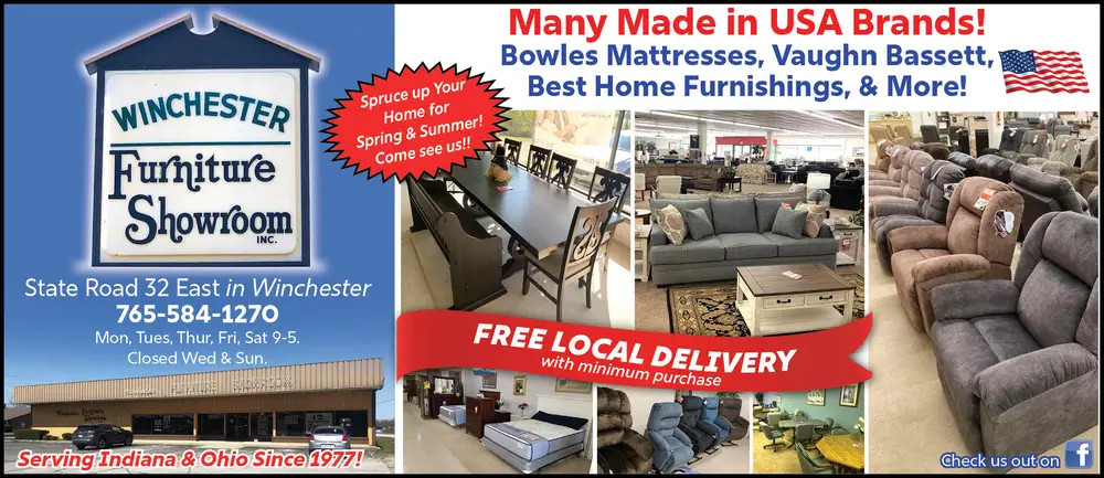 Furniture Store in Winchester, Indiana – Home Furnishings & Mattresses