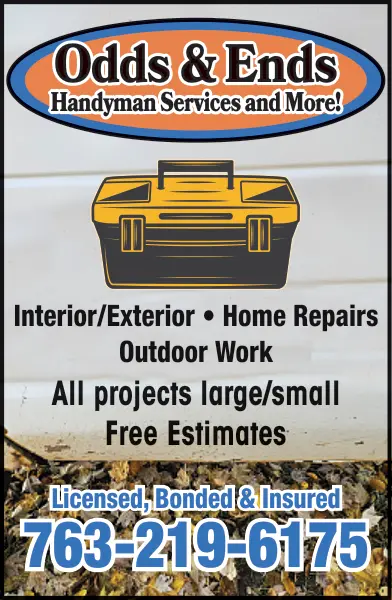 Handyman Services, Home Repairs & Outdoor Work in Central Minnesota