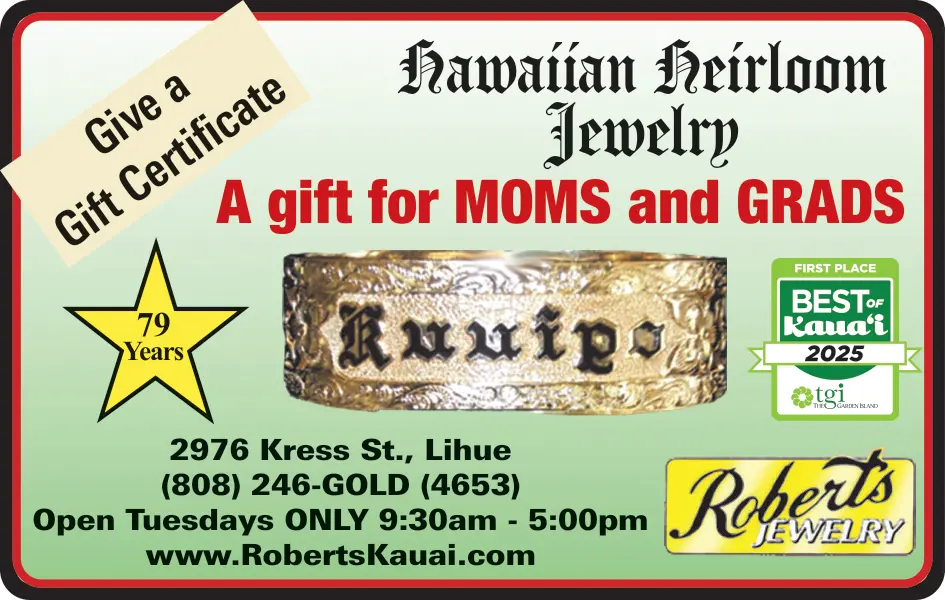 Hawaiian Heirloom Jewelry Gifts for Moms & Grads